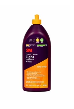 3M Light Cutting Compound and Wax - Click Image to Close